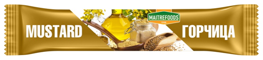 Горчица, "Maitrefoods", (стикпакет), 10г